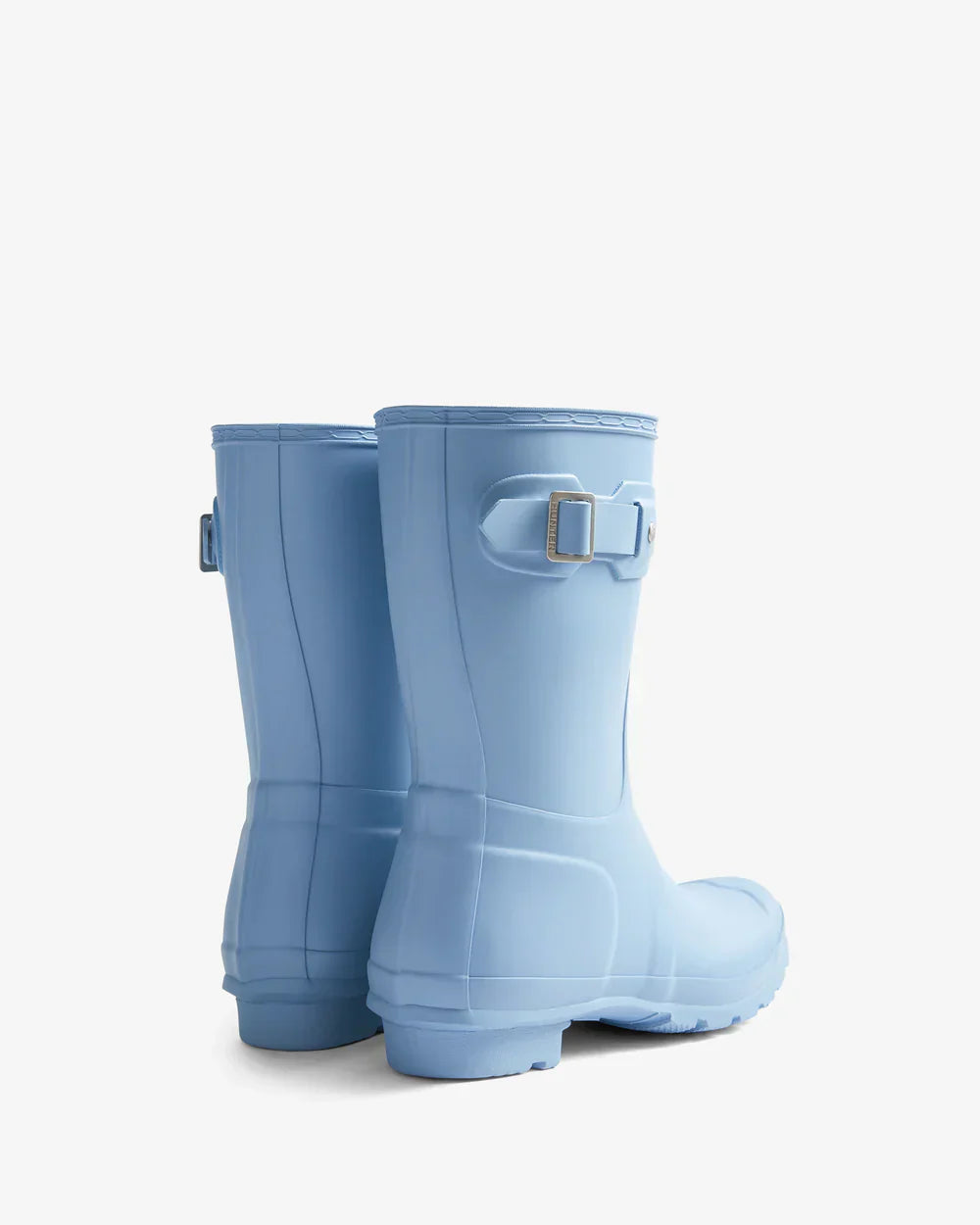 Hunter Women's pale blue original short wellington boot