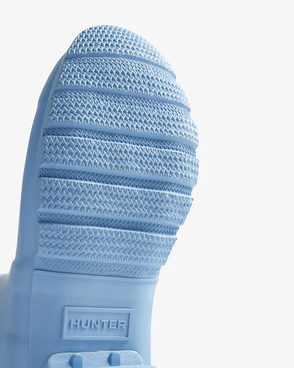 Hunter Women's pale blue original short wellington boot