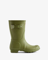 Hunter Women's lizard original short wellington boot