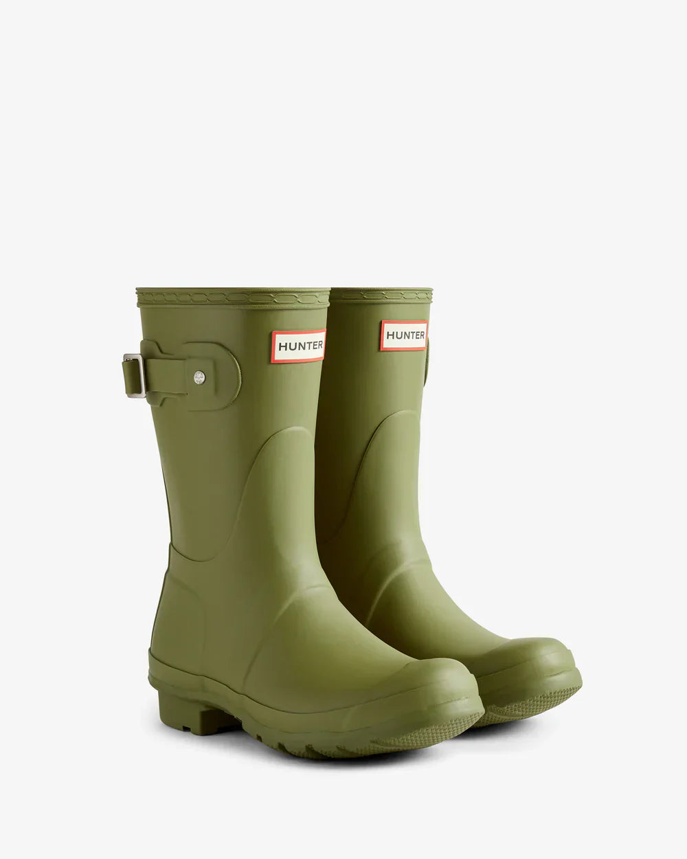 Hunter Women's lizard original short wellington boot