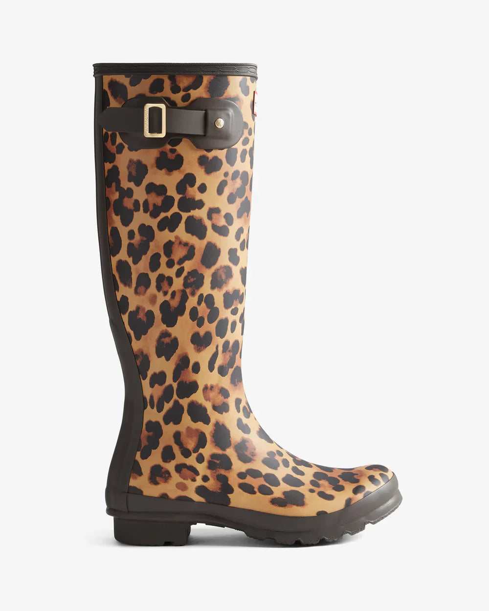 Hunter Women's original tall leopard print boot